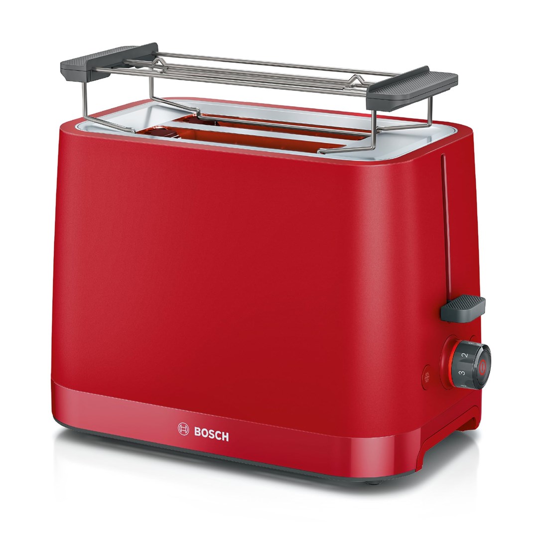 Bosch TAT3M124 toaster 2 slice(s) 950 W Red-7