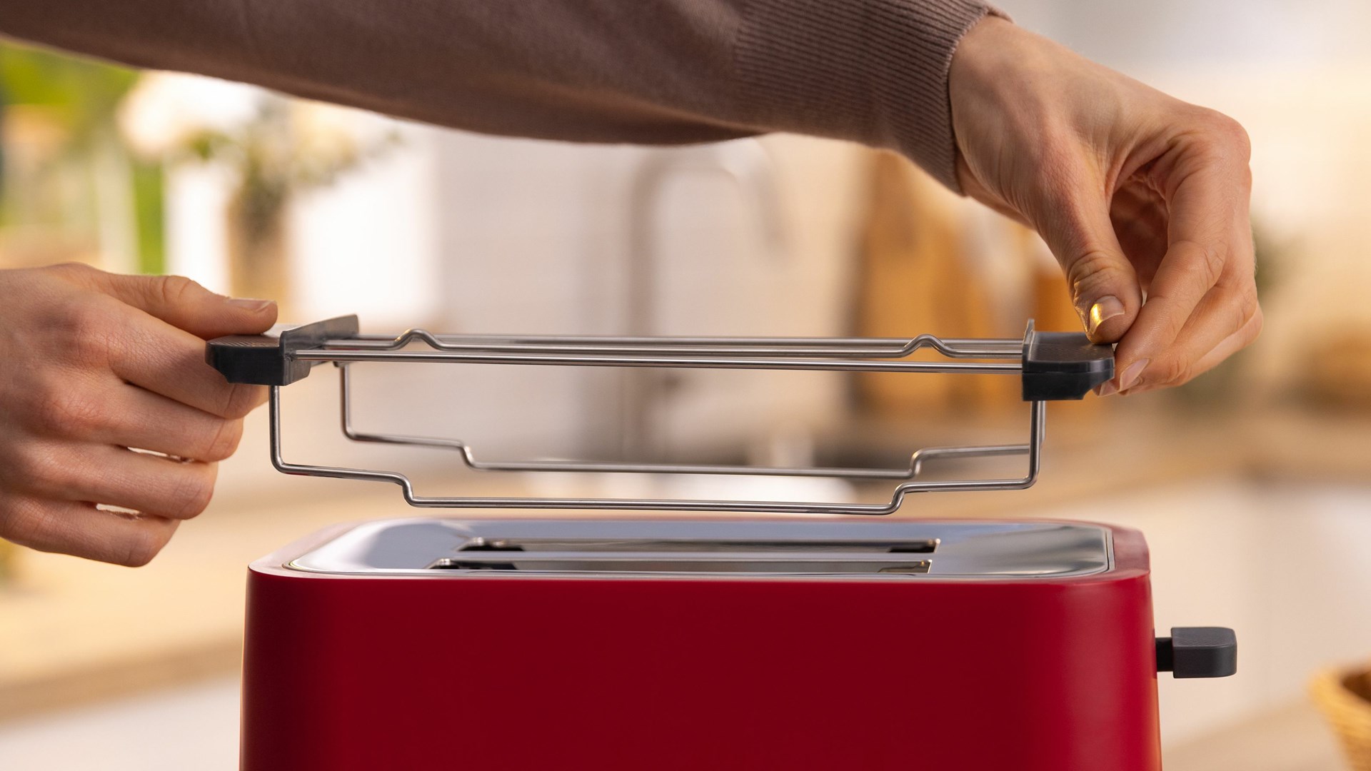 Bosch TAT3M124 toaster 2 slice(s) 950 W Red-4