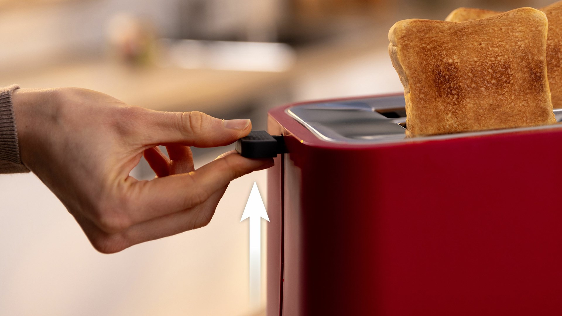 Bosch TAT3M124 toaster 2 slice(s) 950 W Red-5