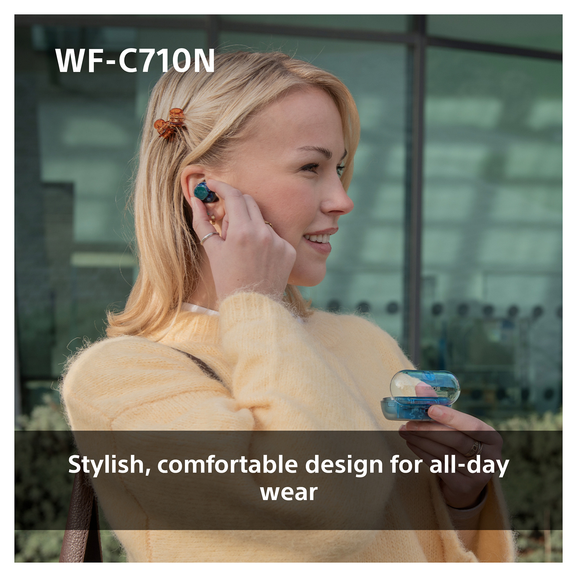 Slušalice SONY WF-C700N Lavender (True Wireless, Noise Cancelling, IPX4, 15h baterije)-9
