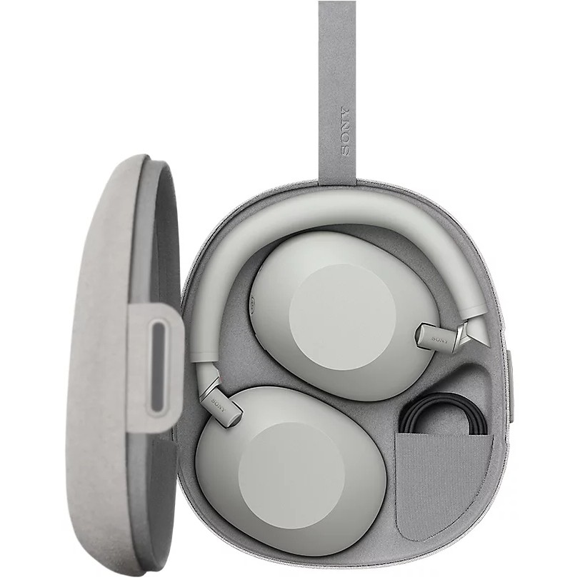 Slušalice SONY WH-1000XM6 Wired & bežični (Bluetooth, USB Type-C, sivi)-3