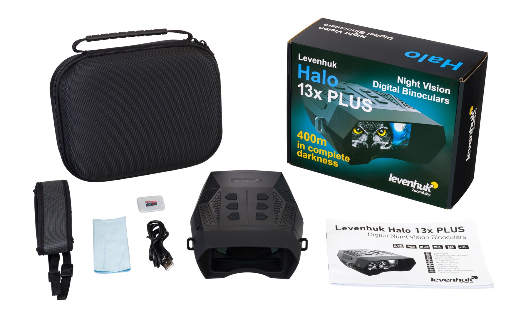 Levenhuk Halo 13x Plus binocular Black-1