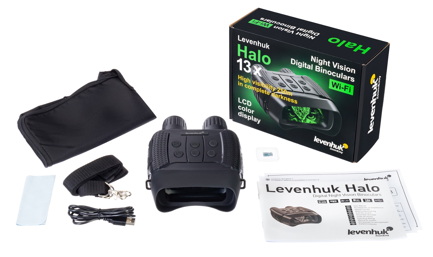 Levenhuk Halo 13x binocular Black-9
