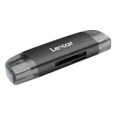 Čitač memorijskih kartica LEXAR Dual Slot USB-A/C  microSD™ Card USB 3.1 Reader, supports microSD™ and SD™ cards-0