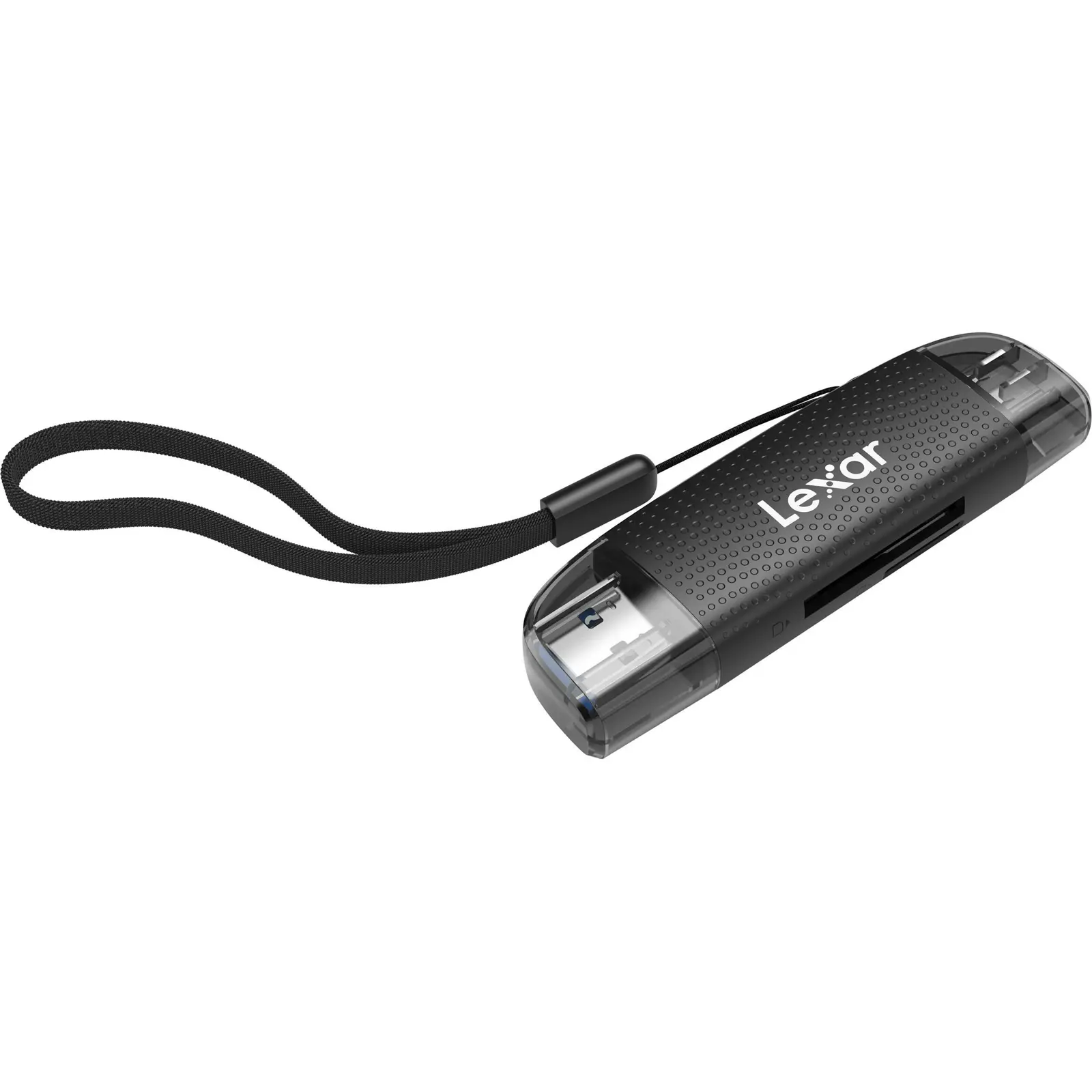 Čitač memorijskih kartica LEXAR Dual Slot USB-A/C  microSD™ Card USB 3.1 Reader, supports microSD™ and SD™ cards-0