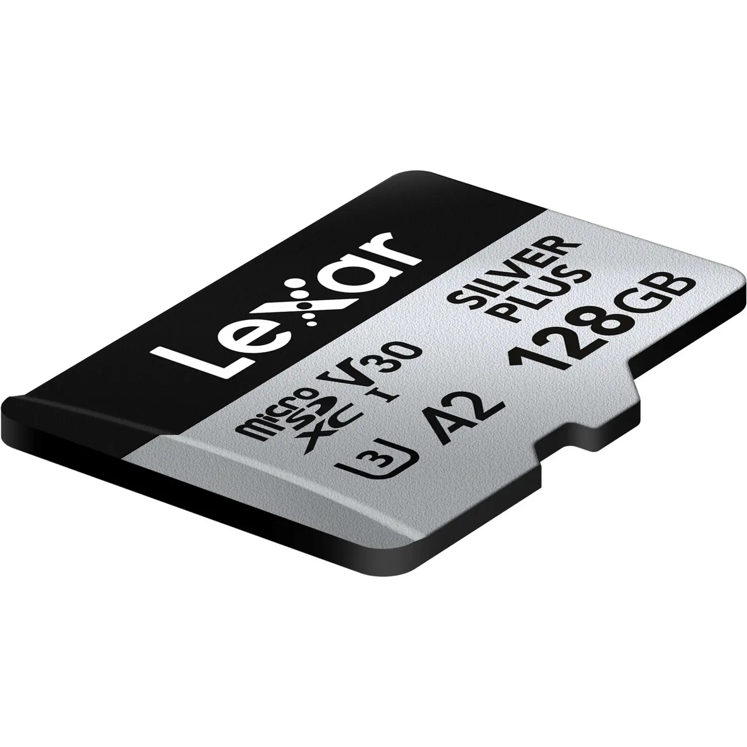 Memorijska kartica LEXAR 128 GB  High-Performance Silver Plus microSDXC™ UHS-I, up to 205MB/s read 150MB/s write C10 A2 V30 U3,with adapter-3