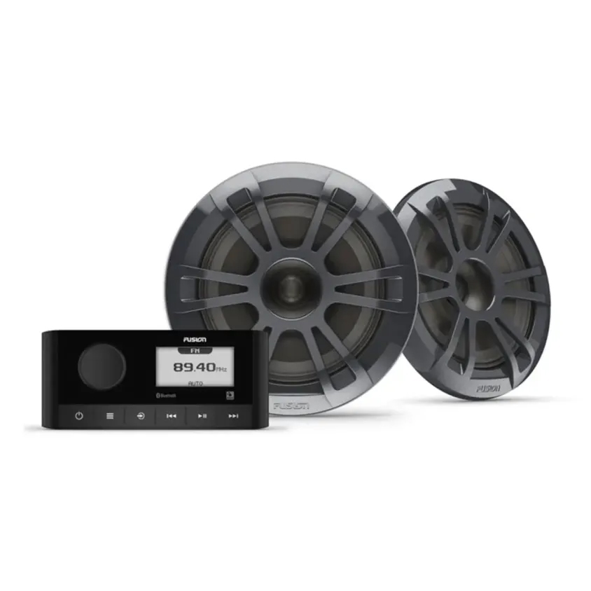 Brodski stereosustav GARMIN MS-RA60, komplet zvučnika EL-F653SPG, gumeni pokrov, FM Antena, 010-02405-61