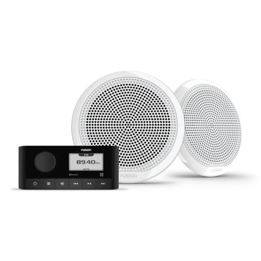 Brodski stereosustav GARMIN MS-RA60, komplet zvučnika EL-F653W, gumeni pokrov, FM Antena, 010-02405-51
