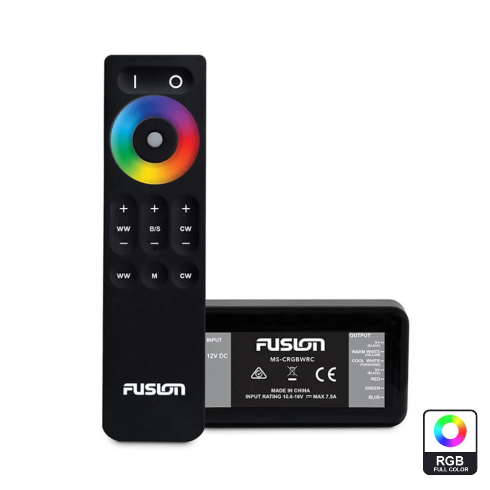 Daljinski upravljač FUSION CRGBW za osvijetljenje zvučnika, 010-13060-00