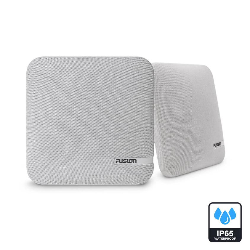 Brodski zvučnici GARMIN Fusion 6.5", 100W, za plitku montažu (bijeli), 010-02263-10-0