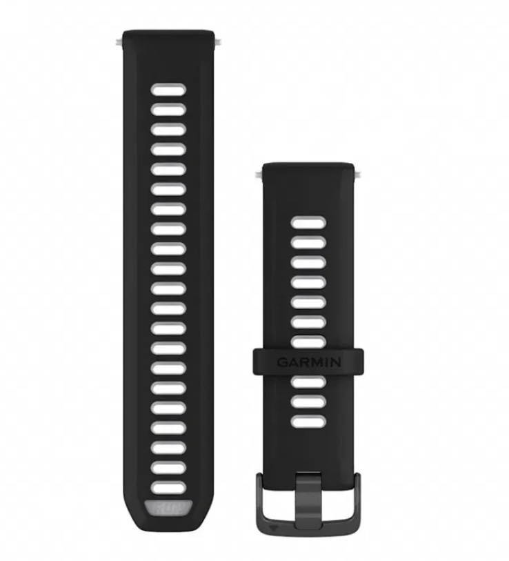 Zamjenski remen GARMIN 22 mm prozirni Black/Whitestone, 010-11251-AM