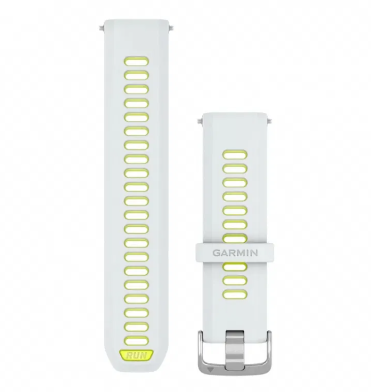 Zamjenski remen GARMIN 22 mm prozirni Whitestone/Amp Yellow, 010-11251-AN-0