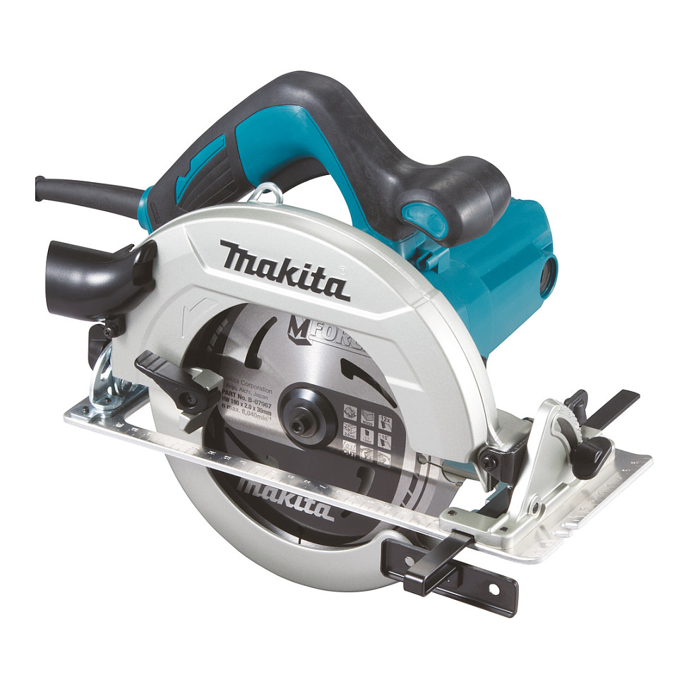 Kružna pila MAKITA HS7611J (19 cm, Crna, Plava, 5500 RPM, 1600 W)-0