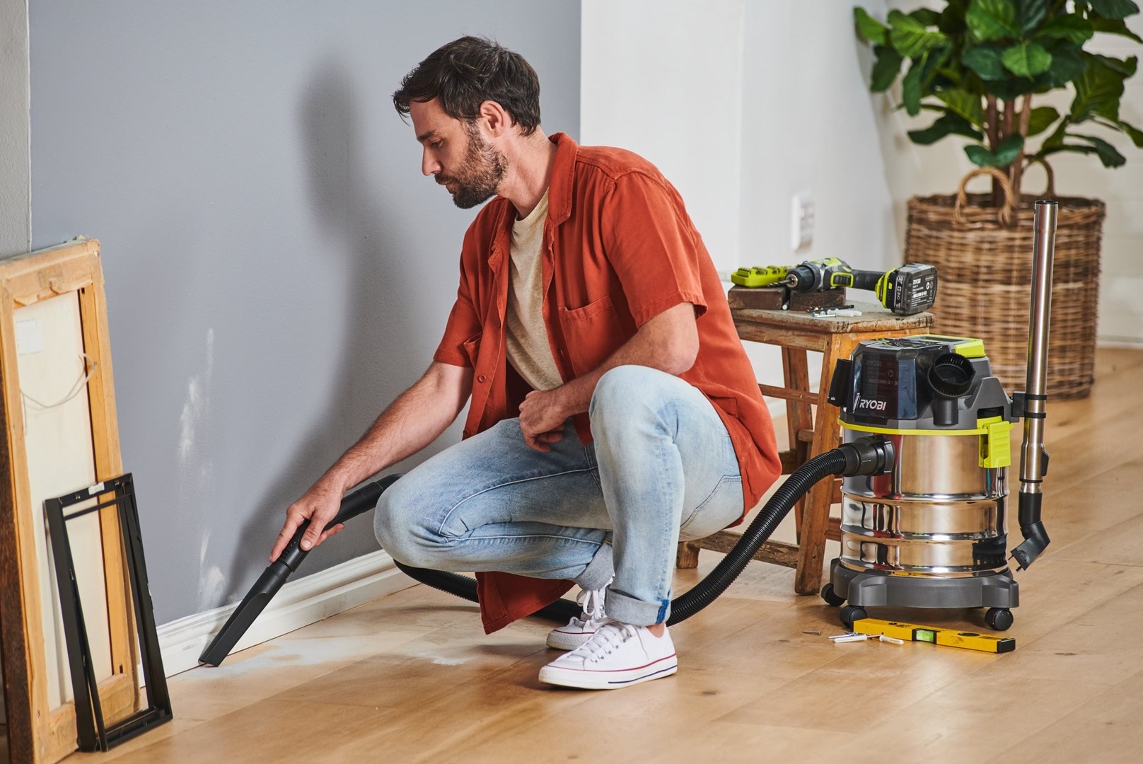 RYOBI R18WDV-0 ONE+ Akumulatorski usisavač za mokro i suho usisavanje (18V, 18L, bez baterije)-2