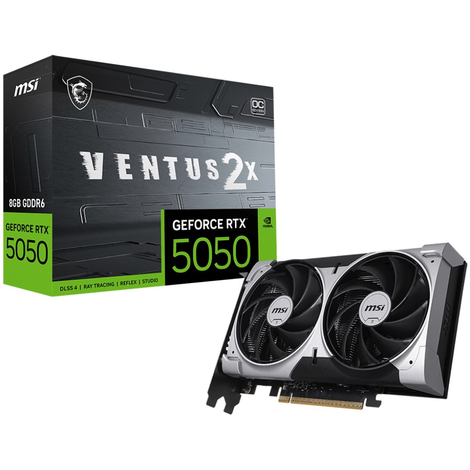 Grafička kartica MSI GEFORCE RTX 5050 8G VENTUS 2X OC NVIDIA 8 GB GDDR6-0