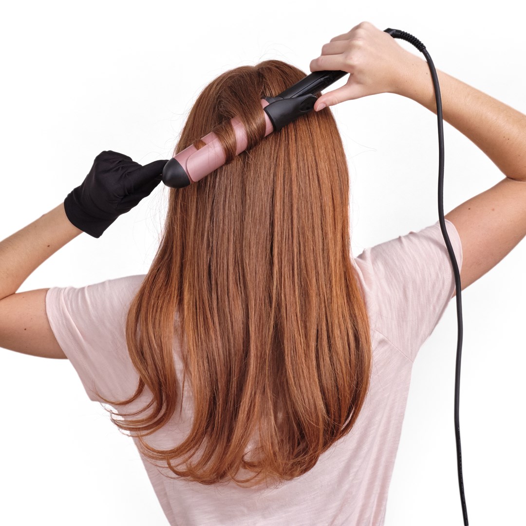 Curling pegla BABYLISS C453E (38 mm, crna, roza, 2.5 m)-6