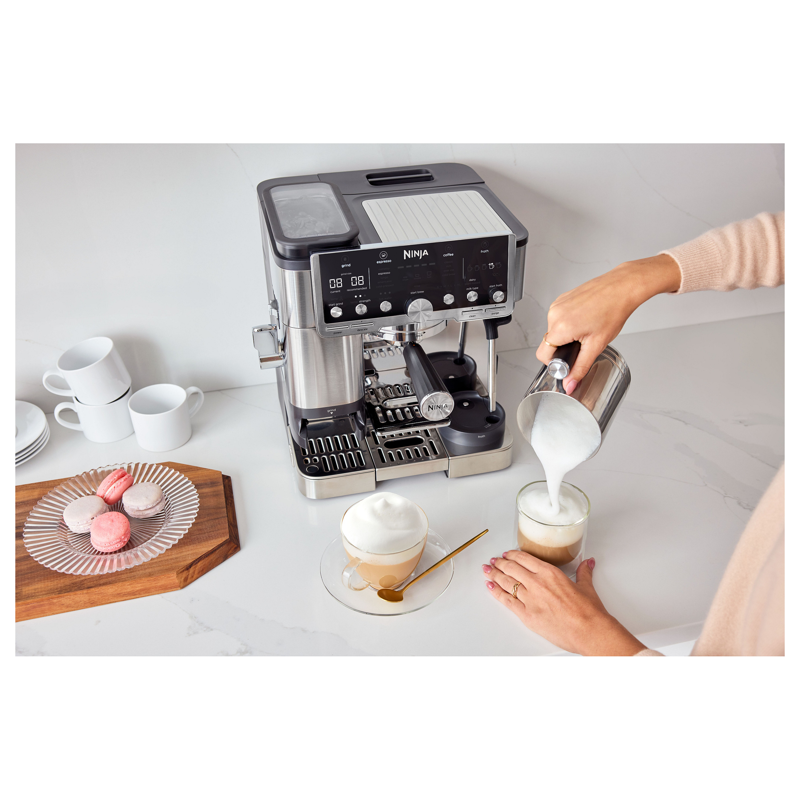 Aparat za kavu NINJA ES701EU poluautomatski Espresso stroj 2 L-8