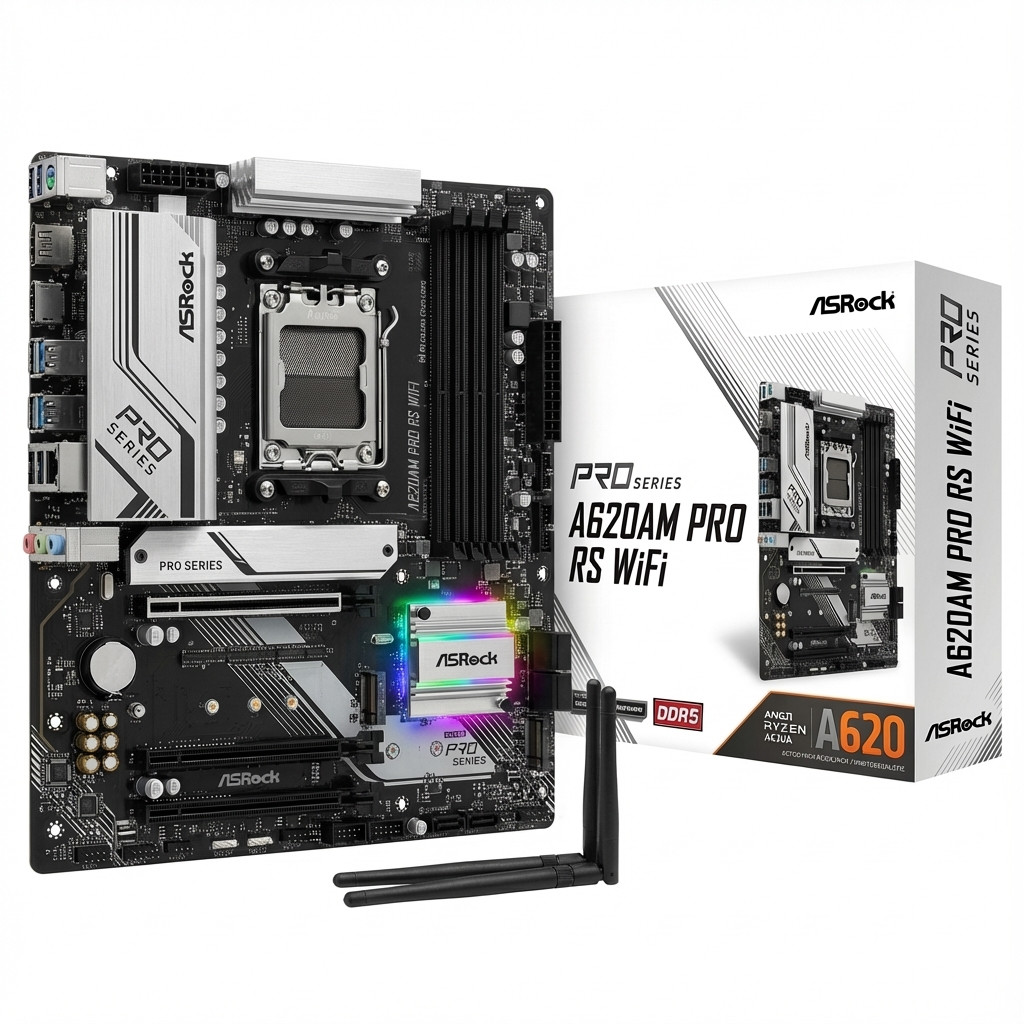 Ploča glavna ASROCK A620AM PRO RS WIFI-0
