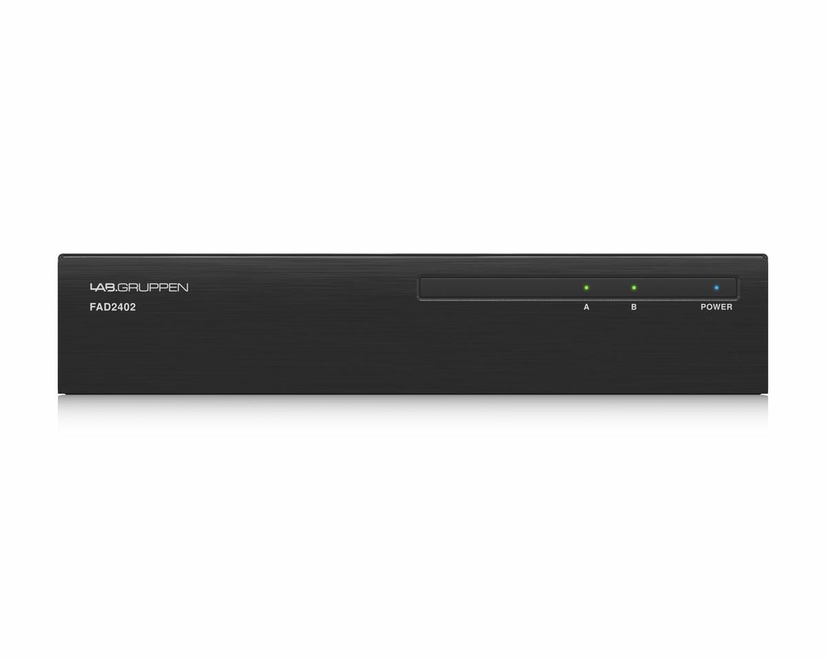 Pojačalo Lab Gruppen FAD1202 (2x120W, 4Ohm, Dante port)