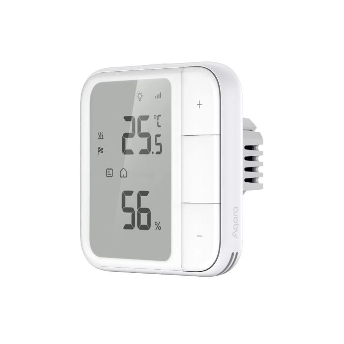 Termostat AQARA W500 (Zigbee i Thread protokoli, nadzor temperature, energijska učinkovitost, daljinski pristup, spremljanje potrošnje energije)-2