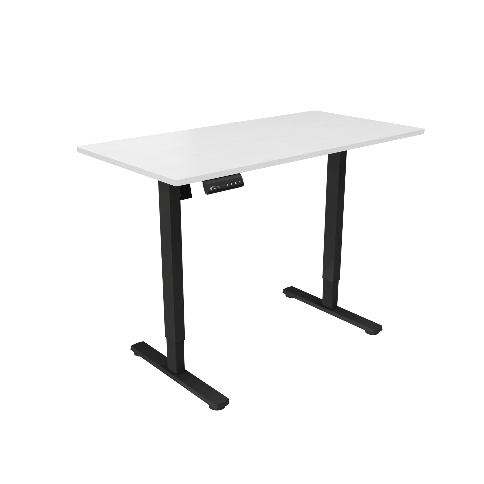 Gaming stol WHITE SHARK LIGHT OBSIDIAN (1 motor, 120x60cm, podesiva visina)-0