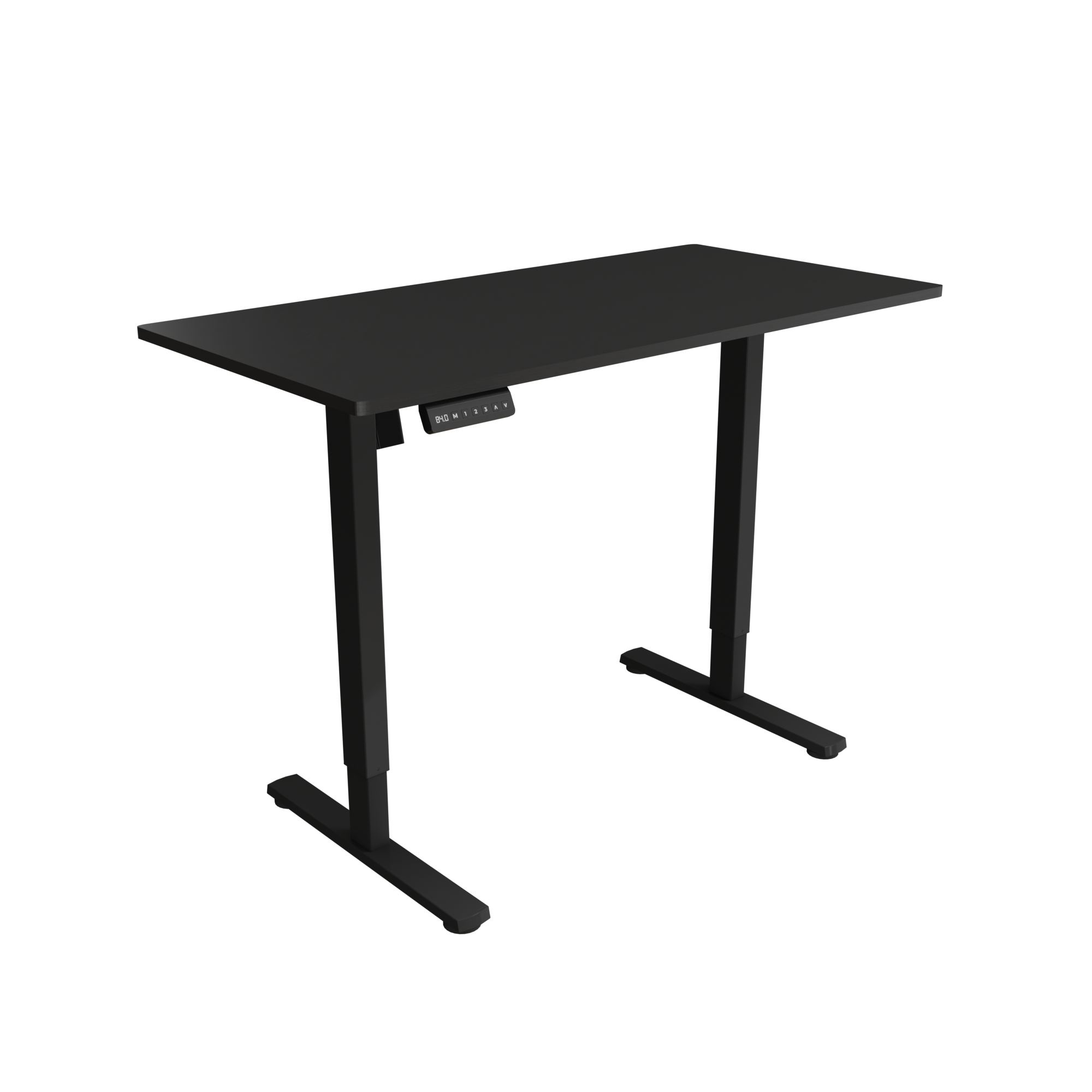 Gaming stol WHITE SHARK Dark Obsidian (1 motor, 120x60 cm, podesiva visina 71-116 cm, crni)-5