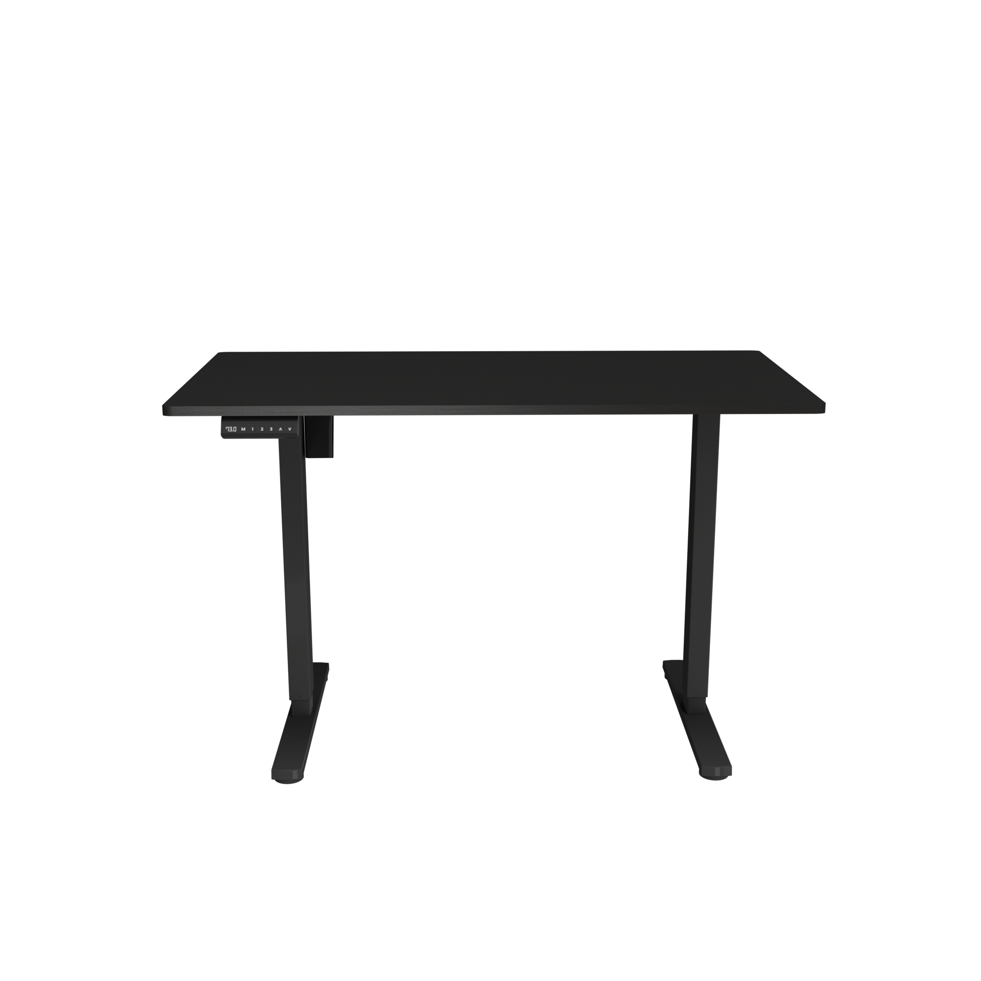 Gaming stol WHITE SHARK Dark Obsidian (1 motor, 120x60 cm, podesiva visina 71-116 cm, crni)-2