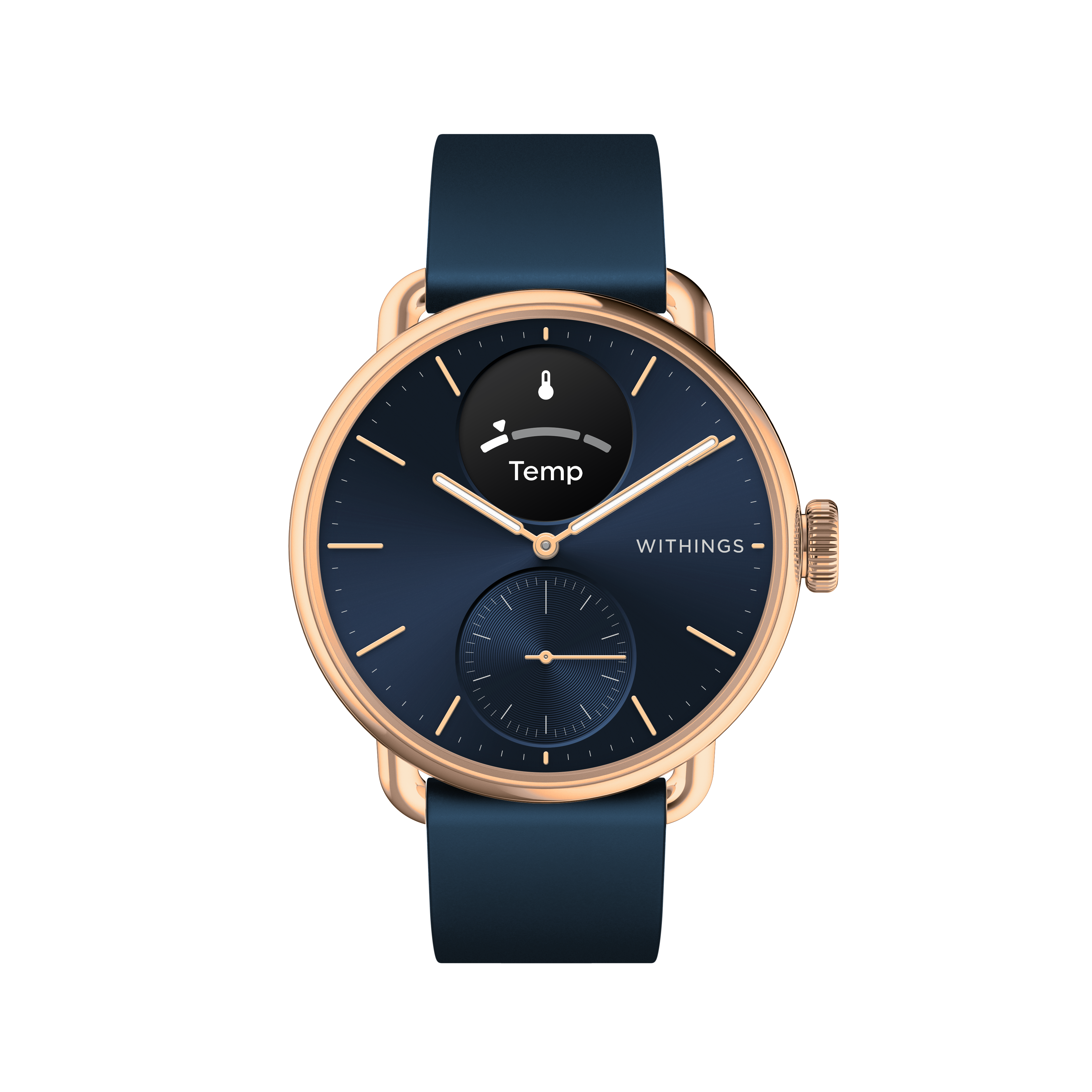 Pametni sat WITHINGS Scanwatch 2 38mm (Activity, Sleep Tracker, ECG, Temperature, SPO2) - Plava