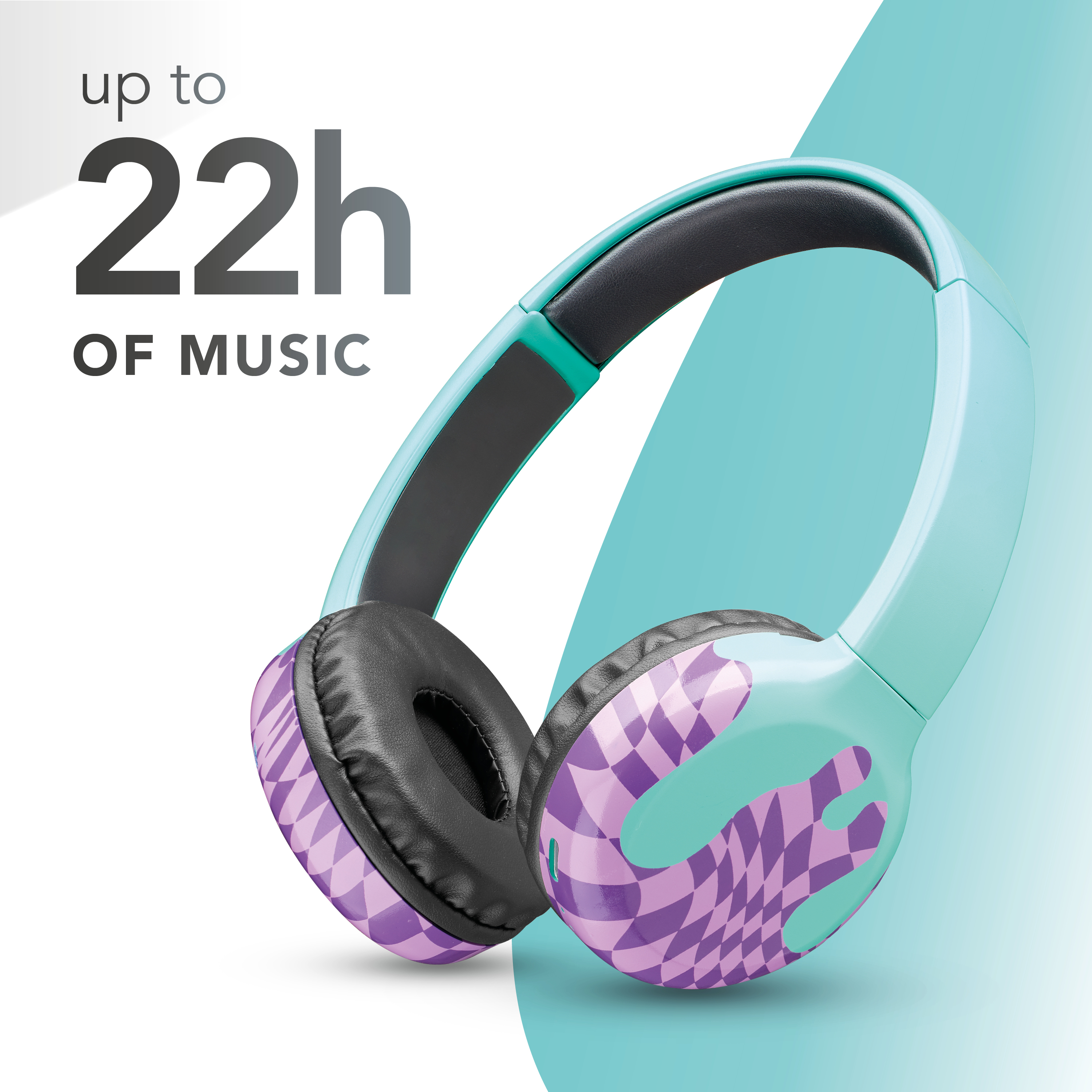 Slušalice CELLULARLINE, MUSIC SOUND, FAN FLUID, Bluetooth, Naglavne-5