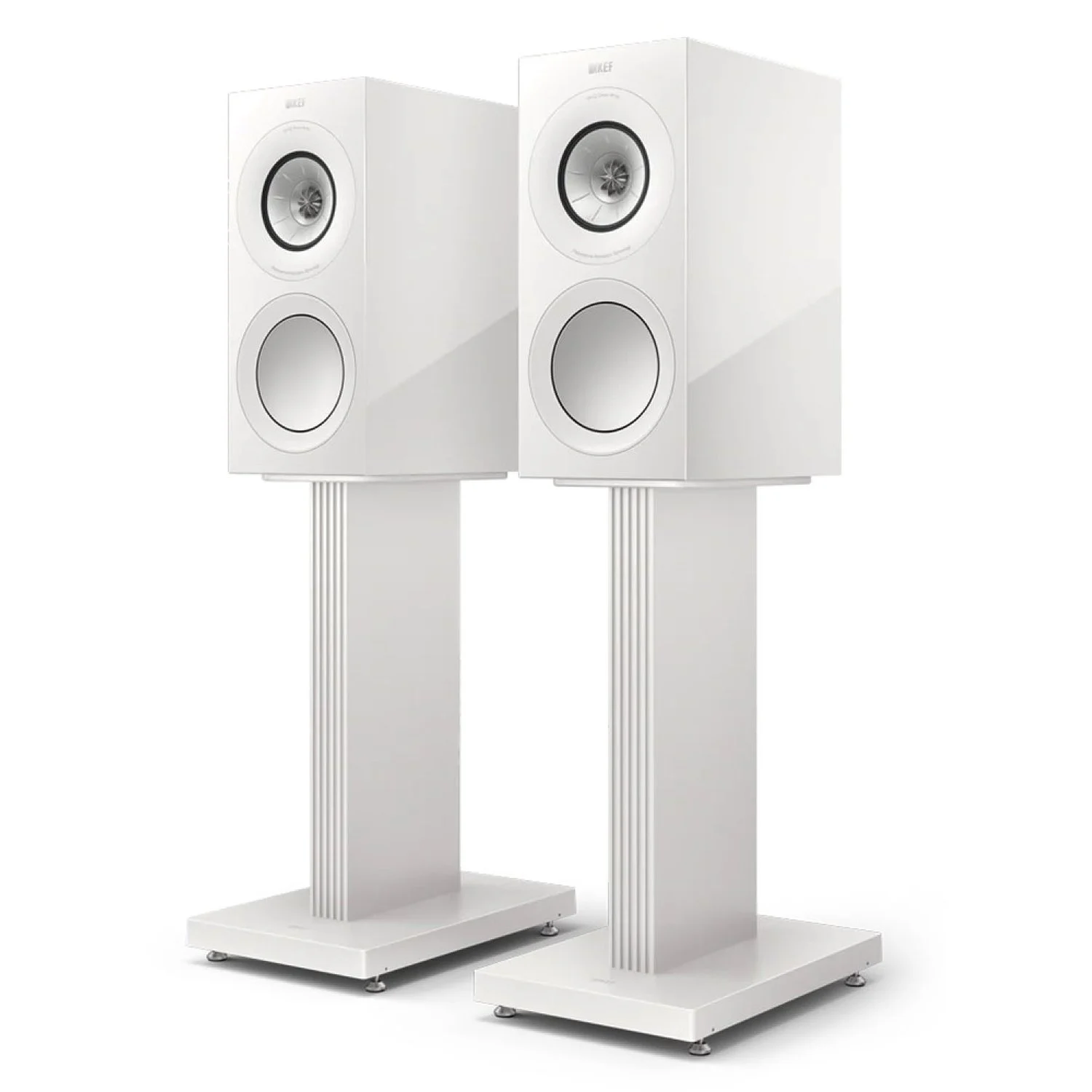 Stalci za zvučnike KEF S3 Floor Stand mineral white, za KEF R3 Meta-1