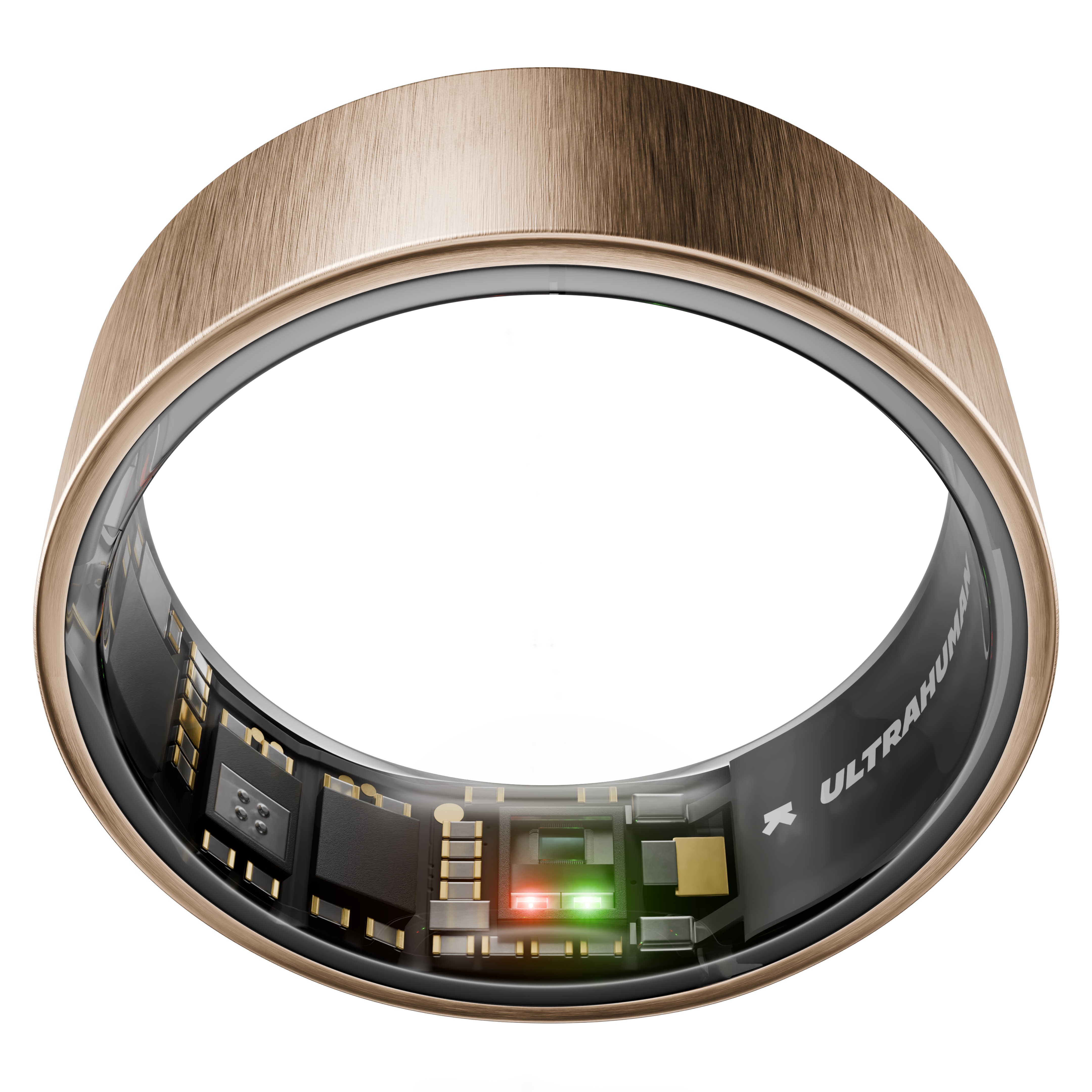 Pametni prsten ULTRAHUMAN Ultrahuman Ring Air - punjač, USB kabel / Veličina 14 - Brushed Rose Gold