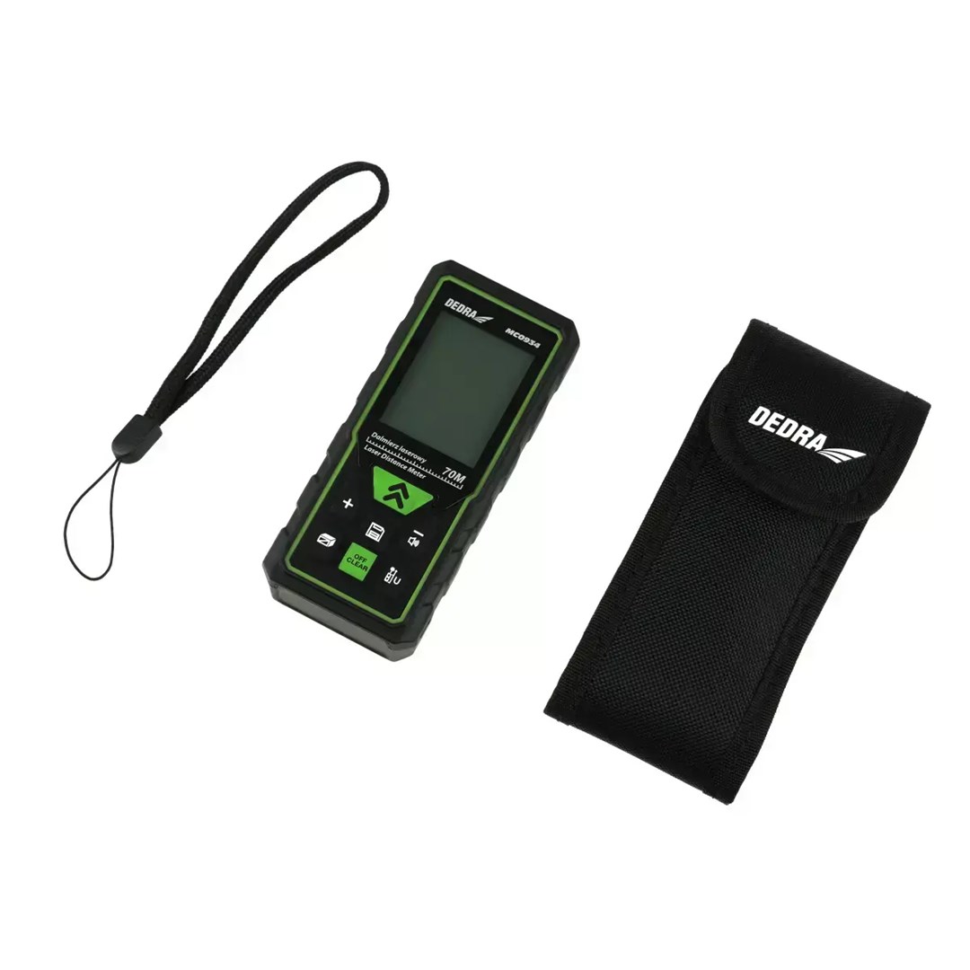 Laserski daljinomjer DEDRA MC0934 (domet 40m, točnost ±2mm)-3
