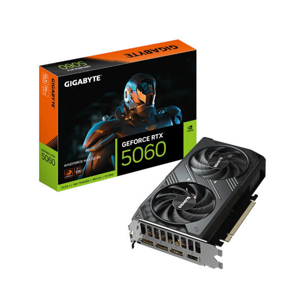 Grafička kartica GIGABYTE GeForce RTX 5060 WINDFORCE MAX OC 8GB