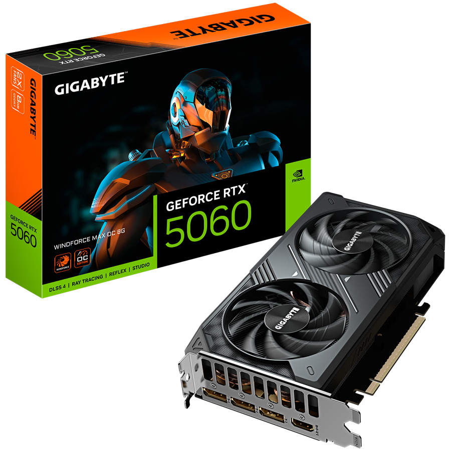 Grafička kartica GIGABYTE GeForce RTX 5060 WINDFORCE MAX OC 8GB-11