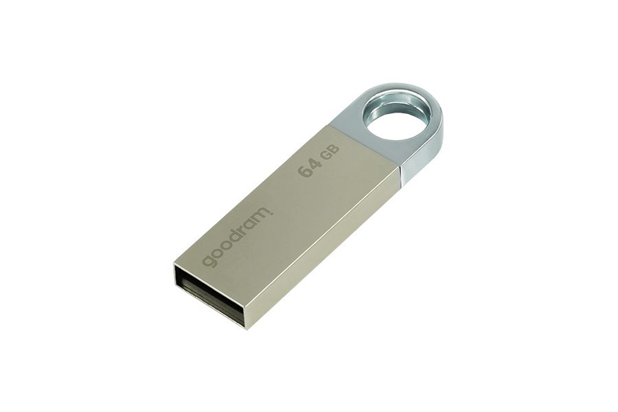 USB flash drive GOODRAM UUN2 (64 GB, USB 2.0, USB Type-A, Srebrna)-1
