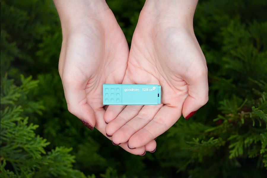 USB Flash Drive GOODRAM UME3 (64 GB, USB Type-A 3.2 Gen 1, Turquoise)-0