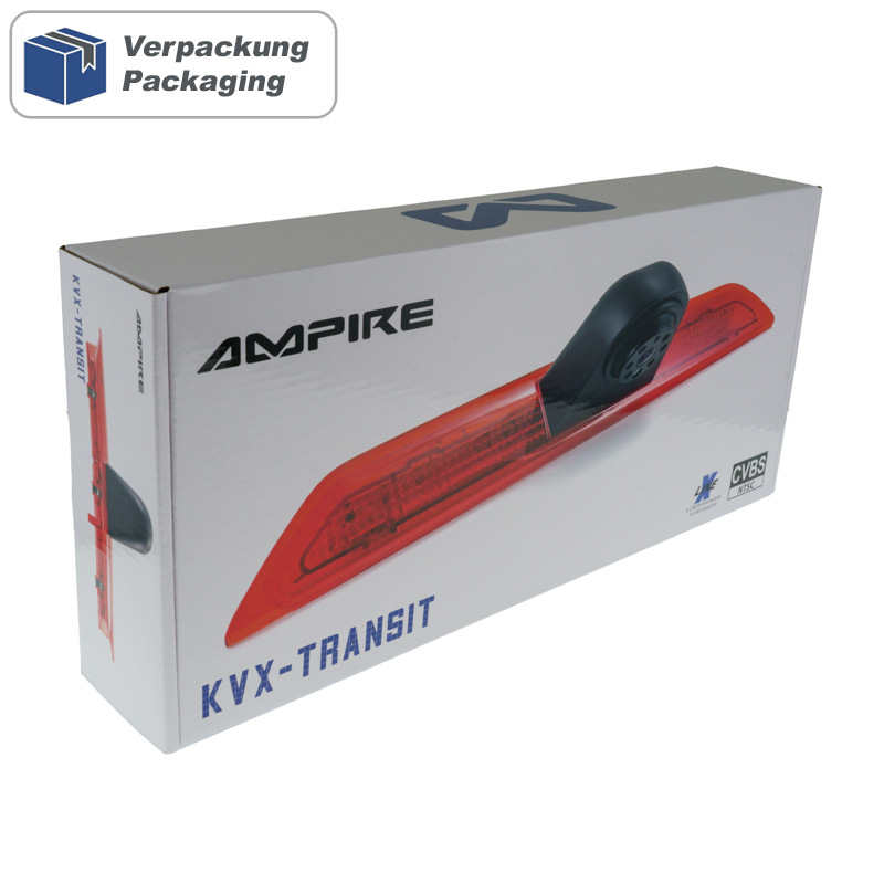 Parking kamera AMPIRE CVBS za Ford Transit 7. generacije s krovom H2 2014-2019-11
