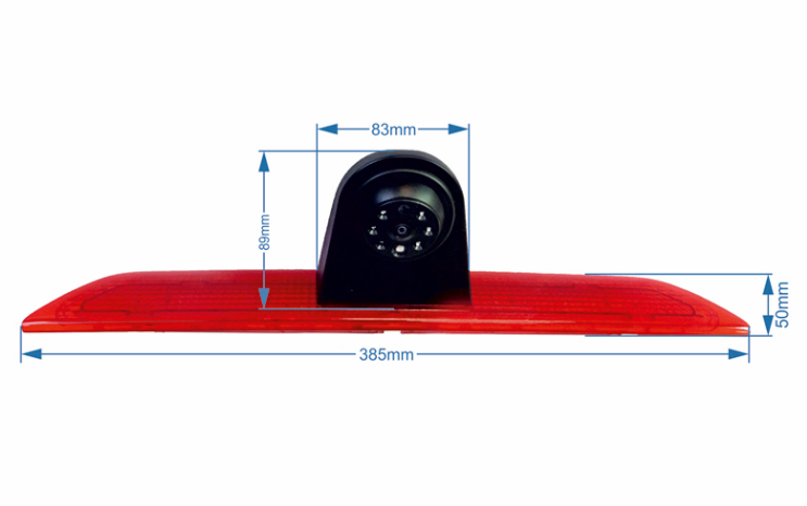 Parking kamera AMPIRE CVBS za Ford Transit 7. generacije s krovom H2 2014-2019-3