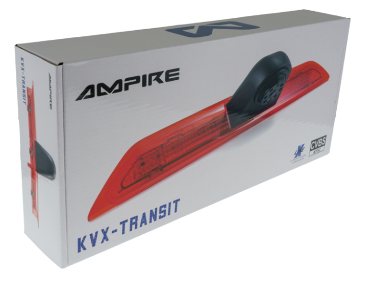 Parking kamera AMPIRE CVBS za Ford Transit 7. generacije s krovom H2 2014-2019-4