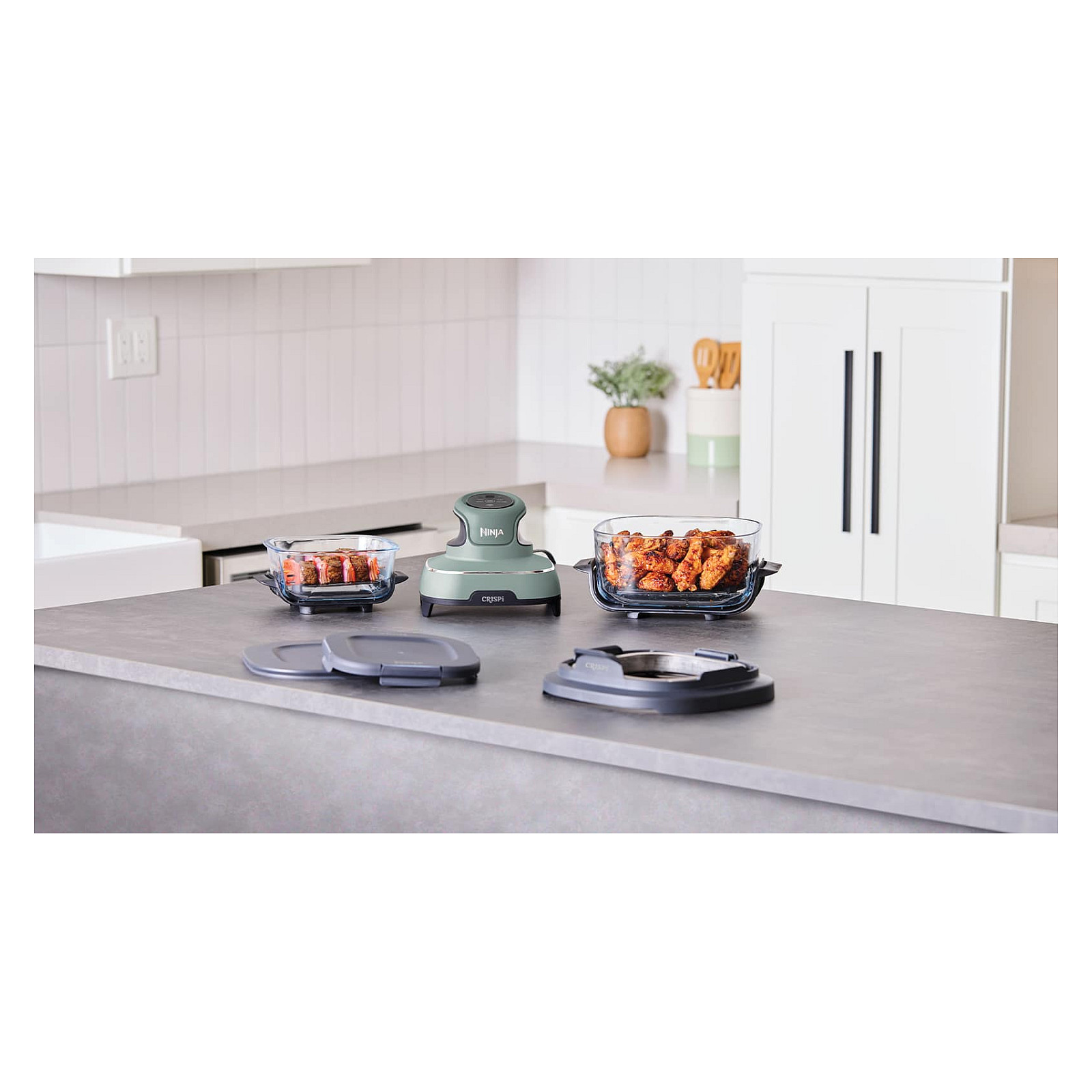 Ninja friteza FN101EUSG Crispi 4-u-1 Sage Green-19
