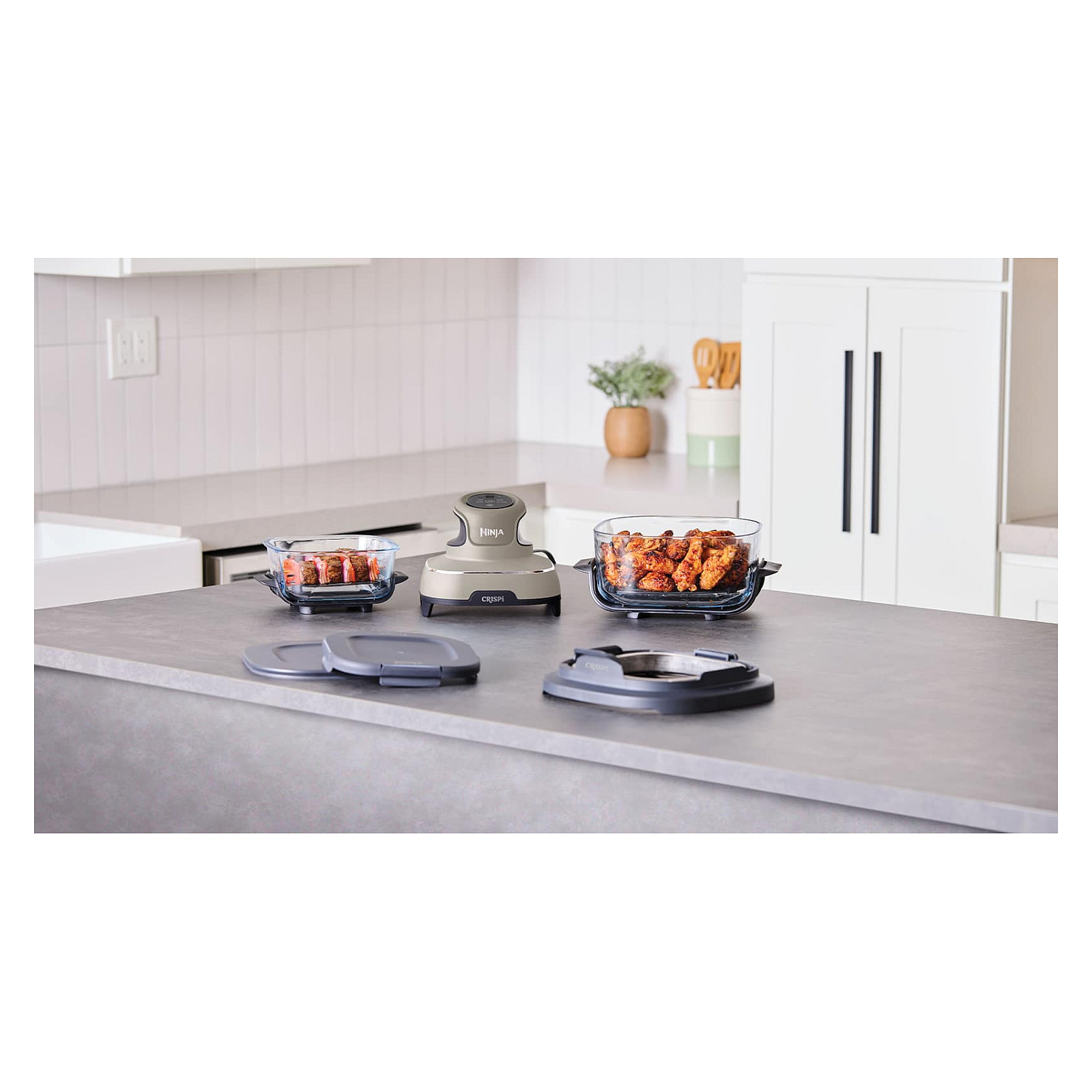 Ninja friteza FN101EUST Crispi 4-u-1 Stone-16