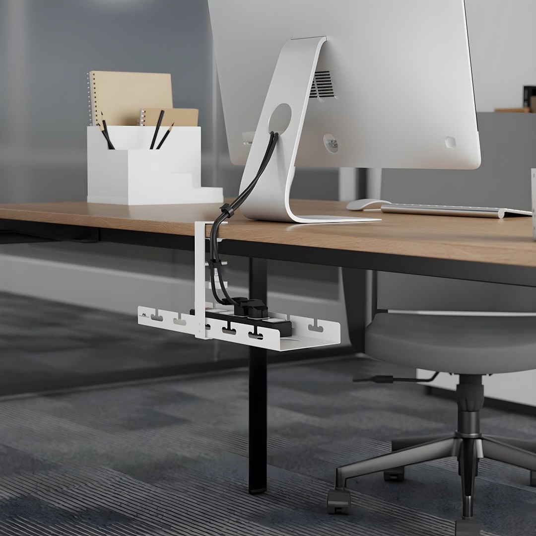 Organizator kabela MACLEAN MC-105 W (ispod stola)-6