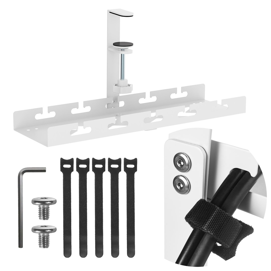 Organizator kabela MACLEAN MC-105 W (ispod stola)-2