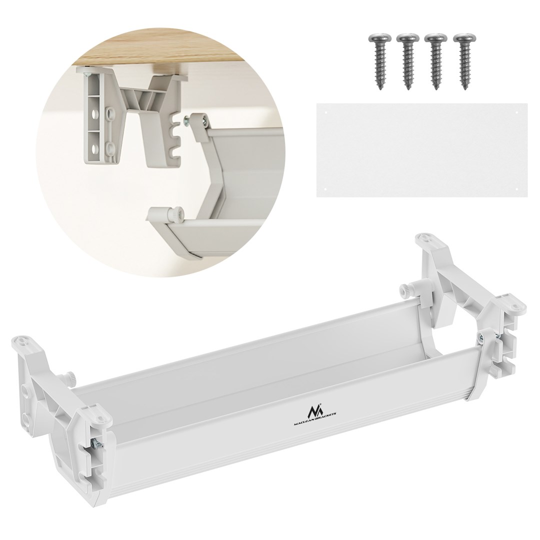 Organizator kabela MACLEAN MC-106 W (ispod stola)-11