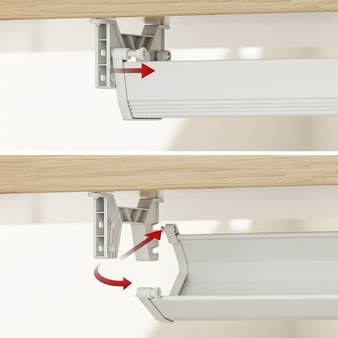 Organizator kabela MACLEAN MC-106 W (ispod stola)-3
