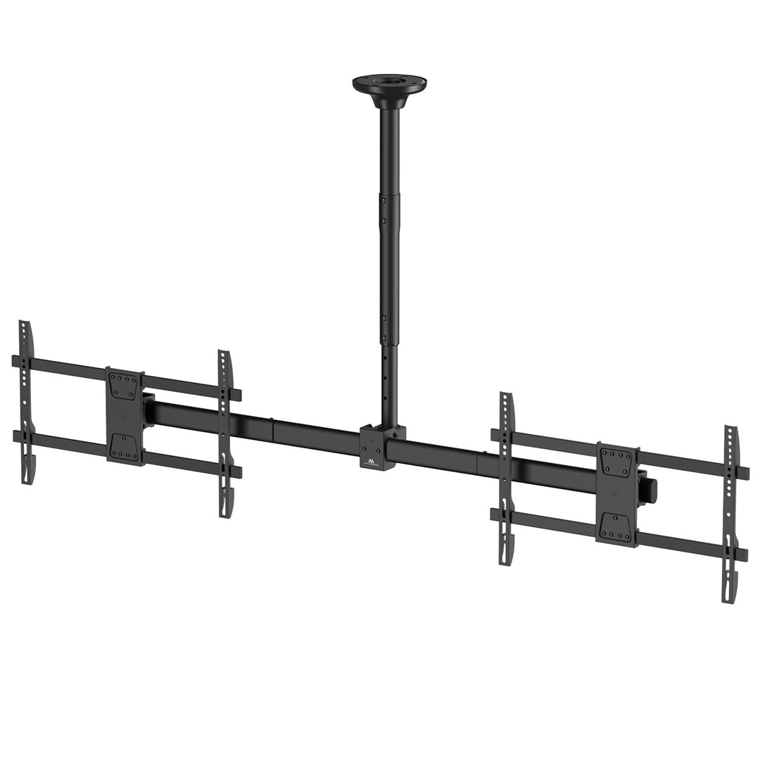 Stropni nosač za 2 TV-a MACLEAN MC-111 B (34"-60", do 2x40 kg, VESA 600x400)-1
