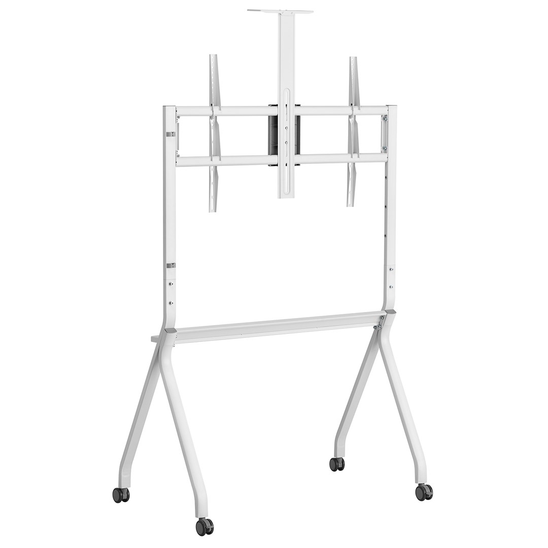 Stalak za TV MACLEAN MC-114 W 55-100" (max. opterećenje 120kg, VESA 900x600, bijela boja)-2