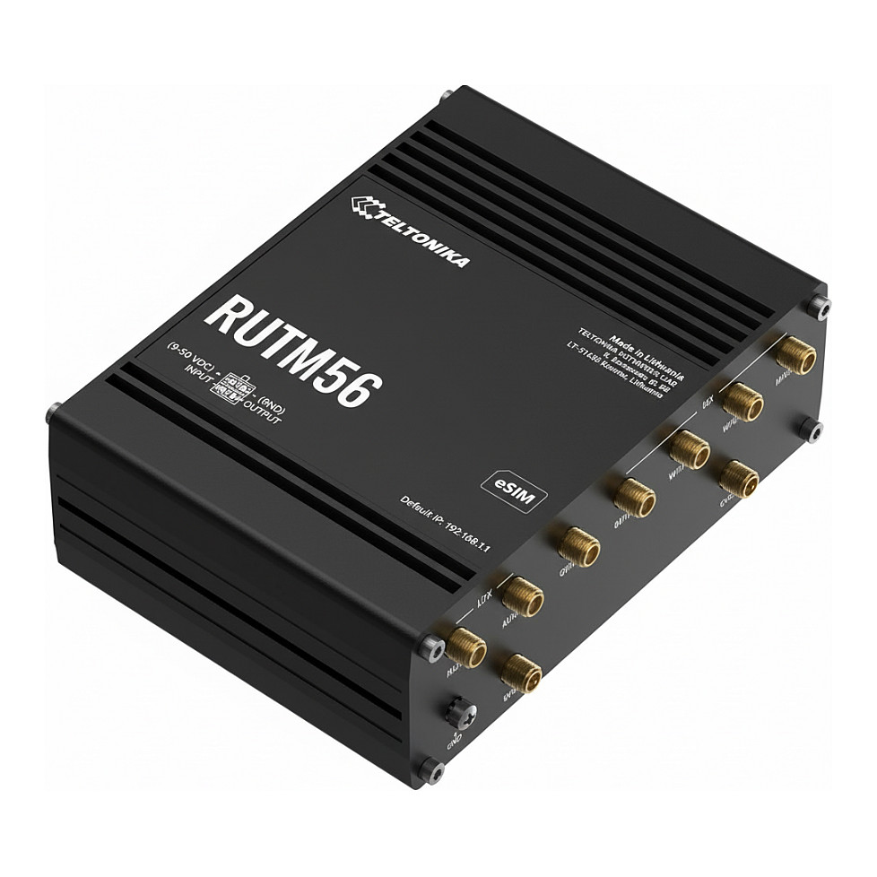 Router TELTONIKA RUTM56 (Dual-Modem, 5G, eSIM)
