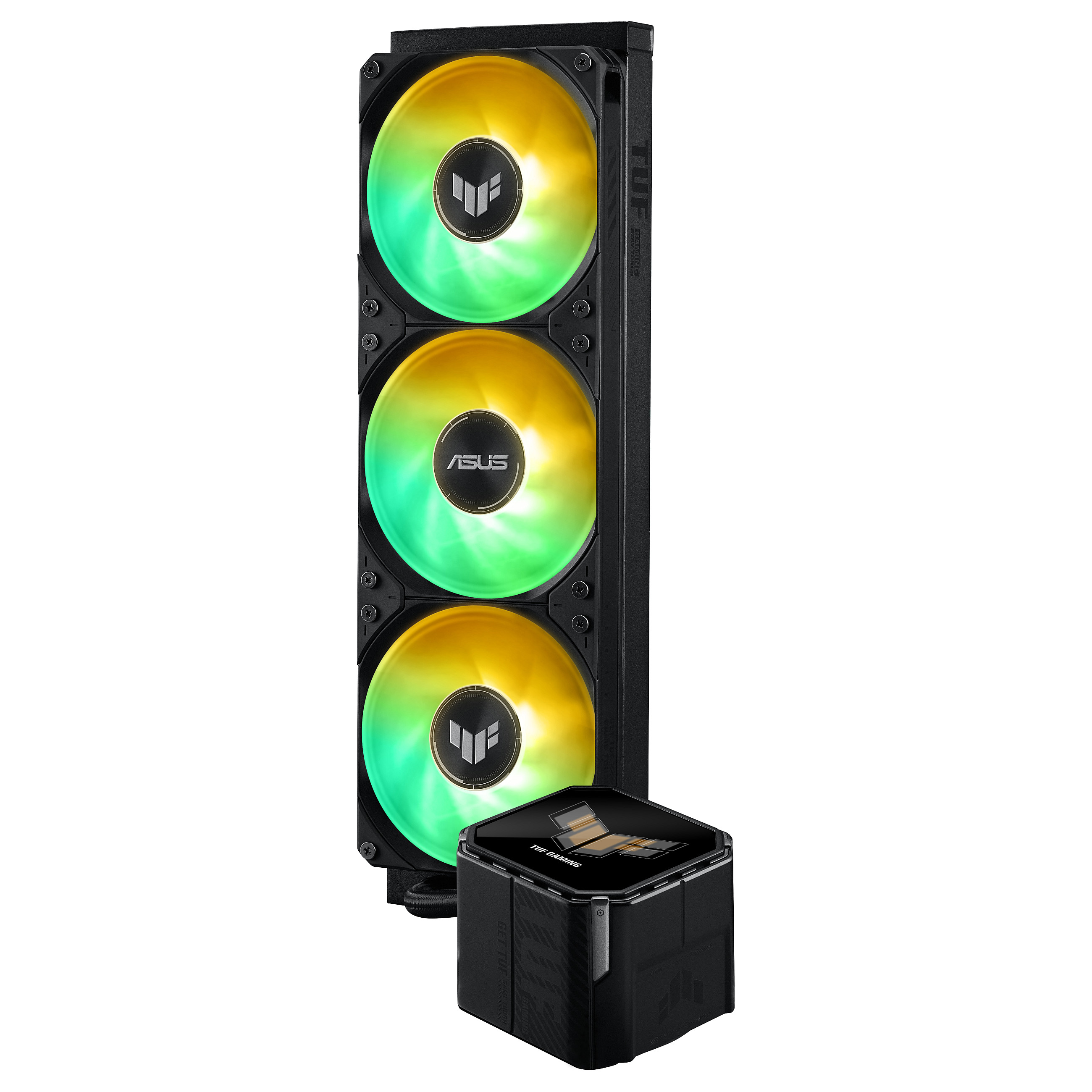 Računalni hladnjak ASUS TUF Gaming LC III 360 ARGB LCD (All-in-one, 12 cm, crna boja)-10