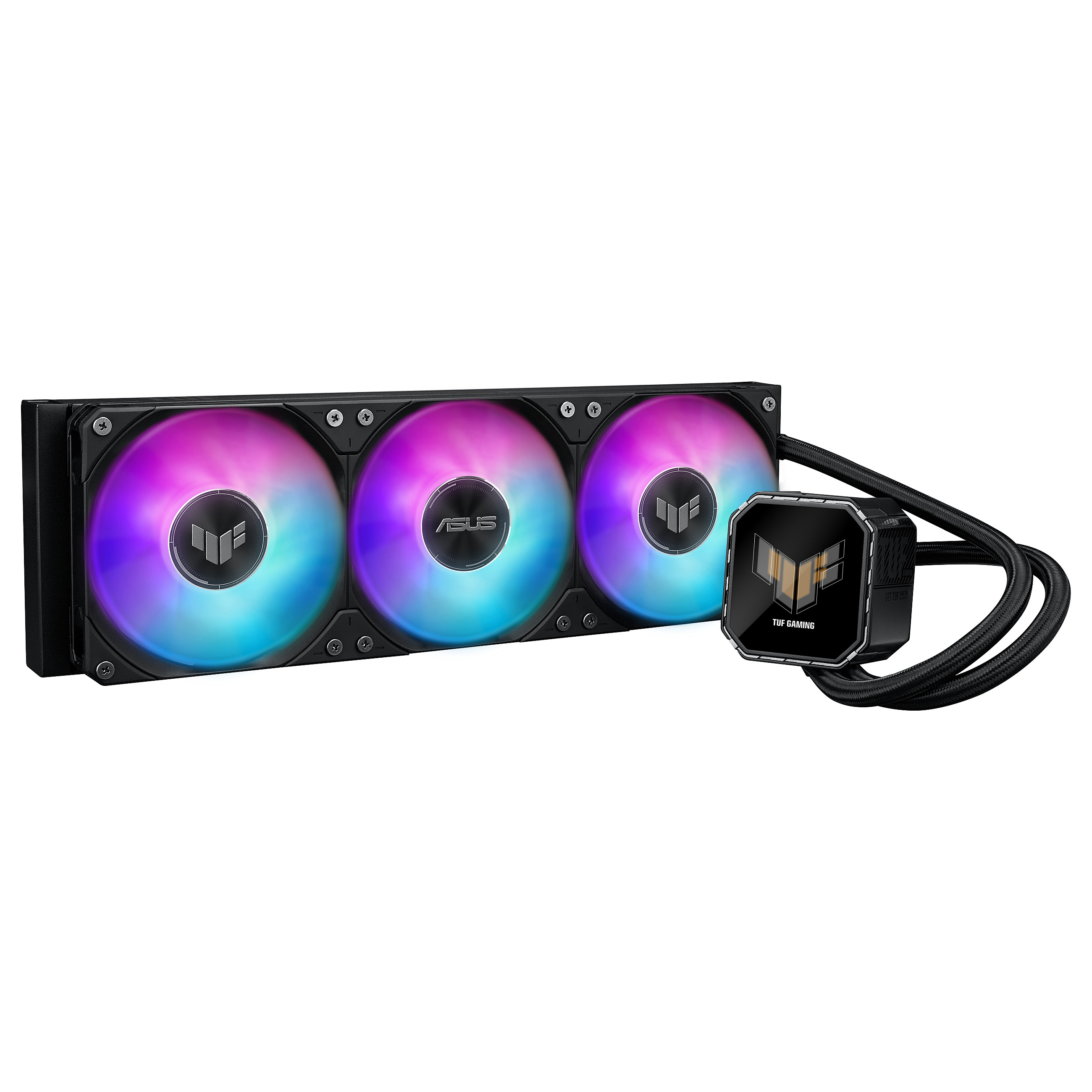 Računalni hladnjak ASUS TUF Gaming LC III 360 ARGB LCD (All-in-one, 12 cm, crna boja)-6